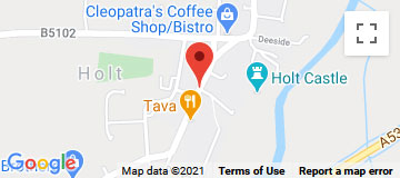 Map of Holt, Wrexham