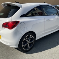 Vauxhall Corsa white adition