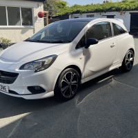 Vauxhall Corsa white adition