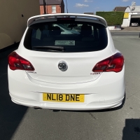 Vauxhall Corsa white adition