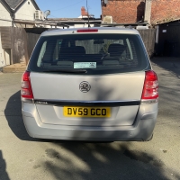 Vauxhall Zafira exclusiv 7 seater