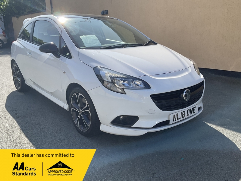 Vauxhall Corsa white adition